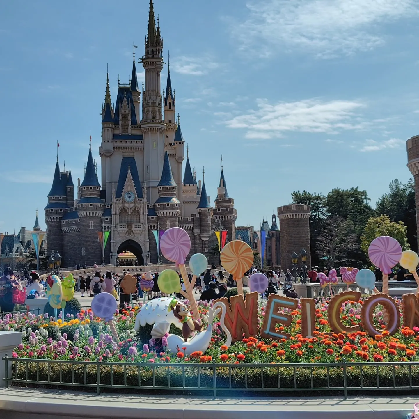 このピンクミニーちゃんキーホルダー♥会社の同僚が手作りしてく...