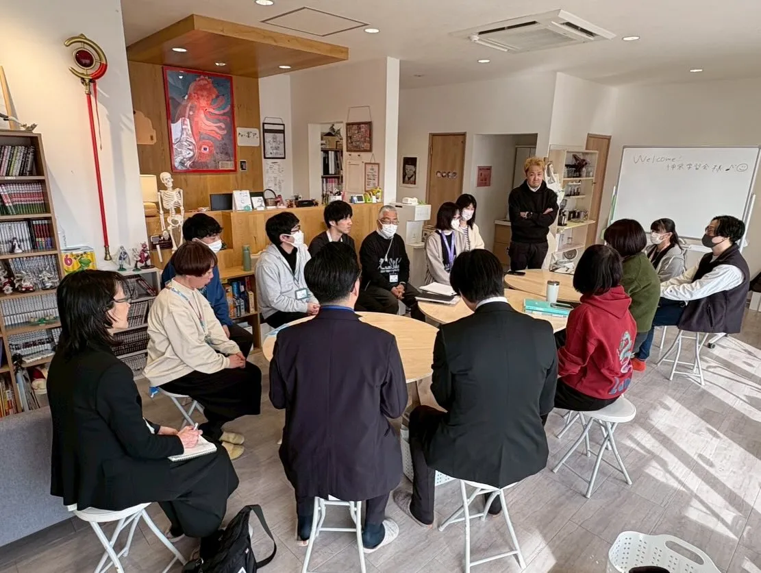 伸栄学習会×ひなた学習会☕️